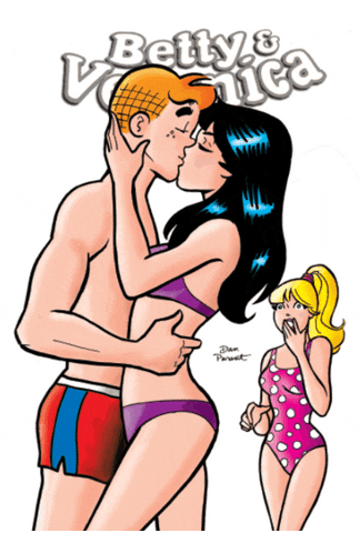 Betty and Veronica Friends Forever: Summer Surf Party (ASM #606 Homage) Dan Parent Exclusive Variant  Underdog Comics Canada