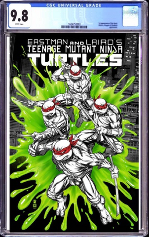 9.8 CGC Graded Teenage Mutant Ninja Turtles #1 Raymond Gay NYCC Exclusive Variant Underdog Comics Canada