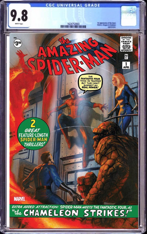 9.8 Amazing Spider-Man: Facsimilie #1 Dell'Otto Exclusive Variant Underdog Comics Shop Peg City Comics