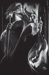 Maleficent  #1 Gabriele Dell'Otto Black and White Peg City Underdog Comics
