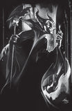 Maleficent  #1 Gabriele Dell'Otto Black and White Peg City Underdog Comics