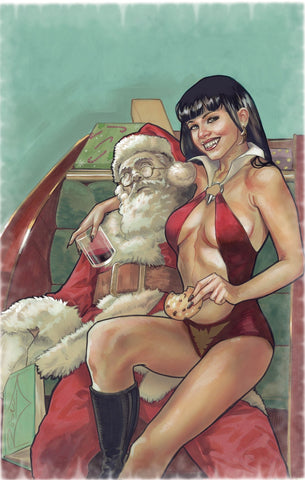 Vampirella Helliday Special 2024 Robeck Exclusive Variant Underdog Comics Canada