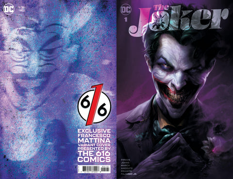 DC exclusive variant comic book Joker