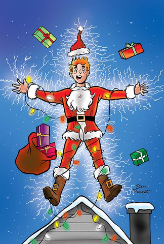 Archie Christmas Spectacular - Christmas Vacation Homage, Dan Parent Exclusive Variant Comic Book peg city comics underdog comics