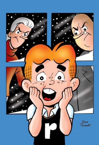 Archie Christmas Spectacular Home Alone Homage, Dan Parent Exclusive Variant Comic Book peg city comics underdog comics
