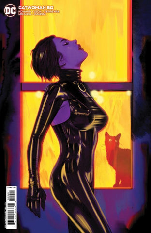 DC comics, Catwoman #50 1:25 Retail Incentive Exclusive Variant Comic Books  peg city comics underdog comics