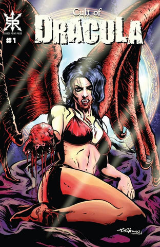 Cult of Dracula Les Garner Trade Independent indy exclusive variant comic book peg city comics underdog comics