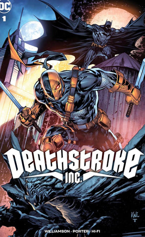 Deathstroke Inc. #1 Ken Lashley Trade Dress DC Exclusive Variant Comic Book peg city comics underdog comics