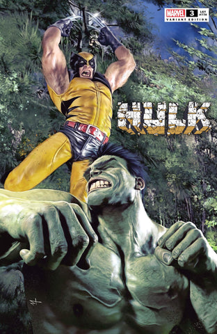 Hulk #3 Marco Turini Trade Variant Comic Book