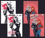 Mary Jane and Black Cat #1 and #2 Variant Comic Books Tao and Romina Covers