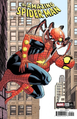 Amazing Spider-Man #21 1:25 Retail Incentive Lobos variant Peg City Comics Underdog Comics Exclusive Variant Comic Books Marvel 