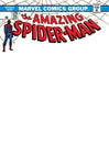 Amazing Spider-Man #129 Blank Cover Marvel Comics peg city comics underdog comics exclusive variant comic books