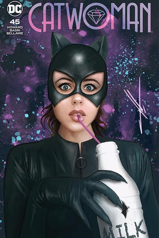 Catwoman #45 Carla Cohen Trade/Virgin Variant Comic Book Set