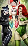 DC Comics Catwoman #50 Nathan Szerdy Virgin Foil Exclusive Variant Comic Book peg city comics underdog comics