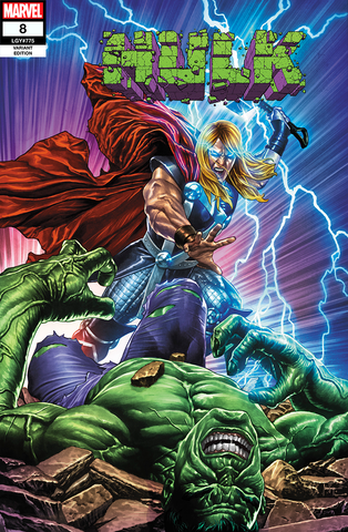 Hulk #8 Mico Suayan Trade Variant Comic Book