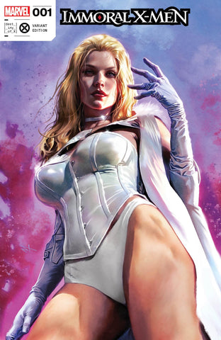 Immoral X-Men 1 Marco Turini Trade Dress Exclusive Variant Comic Marvel Comics Emma Frost