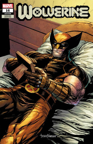 Wolverine #16 Tyler Kirkham trade variant comic book